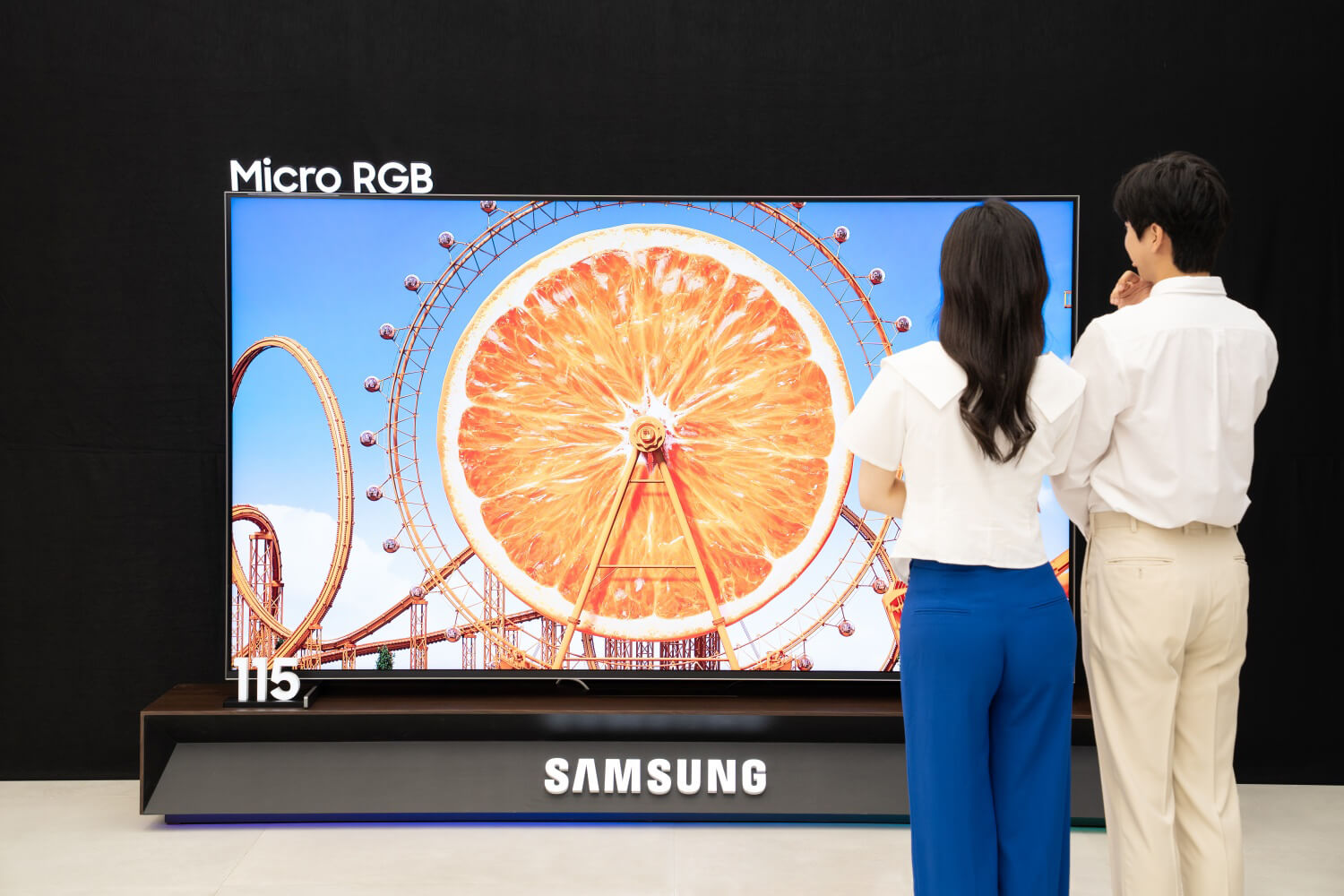 Samsung TV Micro RGB 115. primer Micro RGB del mundo