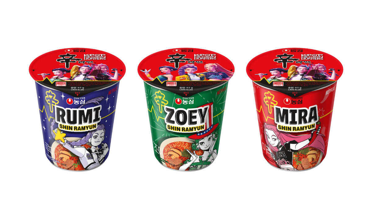 Edición especial de fideos Shin Ramyun de ‘KPop Demon Hunters’