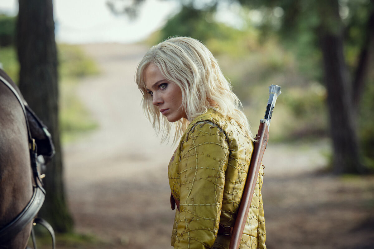 Freya Allan como Ciri en The Witcher temporada 4